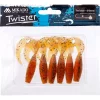 Mikado Twister 64mm Orange Pepper Gumová Nástraha 6ks
