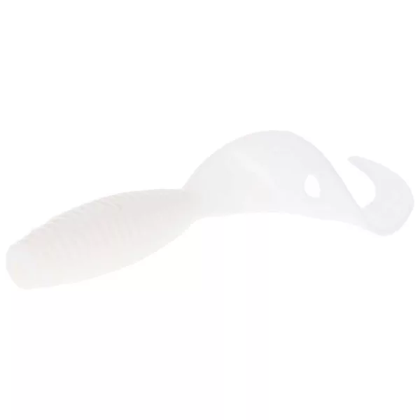 Mikado Twister 64mm Bílá Gumová Nástraha 6ks