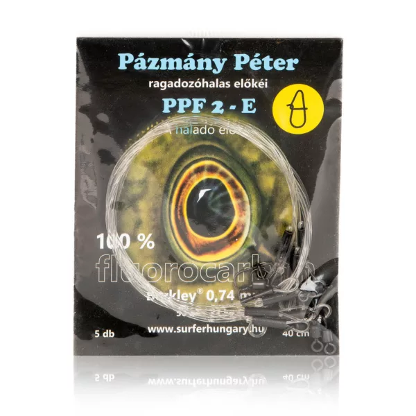 Pázmány Péter Berkley 100% Fluorocarbon Přívlačový návazec 0,74mm 40cm
