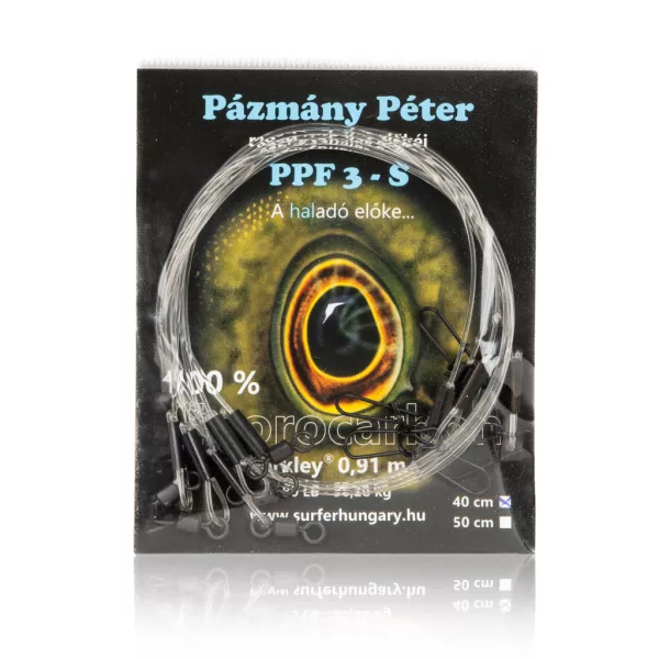 Pázmány Péter Berkley 100% Fluorocarbon Přívlačový návazec 0,91mm 40cm