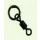 Prowess MICRO SWIVEL WITH RING obratlík s kroužkem