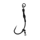 Prowess W-Rigs Spinner Rig T4 Háček s protihrotem na rotačním návazci