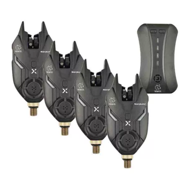 Prowess Alarm Pack Scorpium X 4+1 Set elektronických signalizátorů záběru