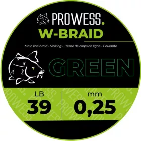 Prowess W-BRAID Pletená hlavní šňůra 0,25mm