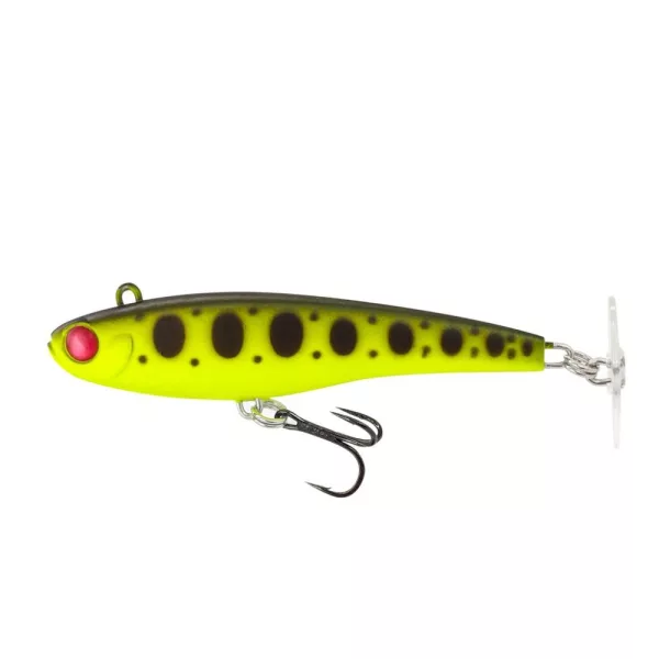 FIIISH PowerTail 64mm 12gr Flash matná - UV - Rychlá rotačka