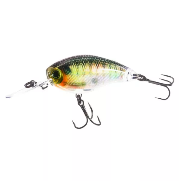YO-ZURI 3DR MID CRANK FLOATING 50mm - RBG barevný kód Wobler