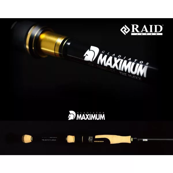 Raid Maximum GX-64LS-ST Maxx Queen 1,93m 7gr 1 Dílný Přívlačový Prut