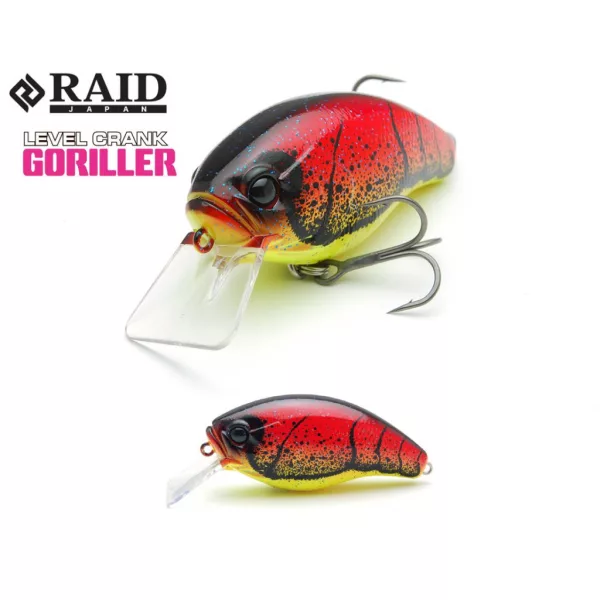 Raid Level Crank Goriller 6,6cm 17,5gr 014 American Yashizari Wobbler