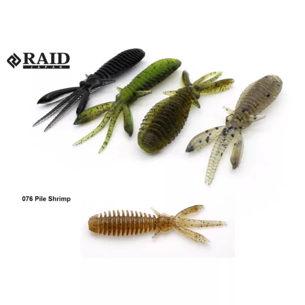 Raid Egubug 6,3cm 076 Pile Shrimp Nástraha imitace brouka 8ks