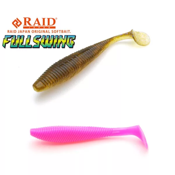 Raid Fullswing 10cm 061 Bubblegum Pink Plastová nástraha 6 ks