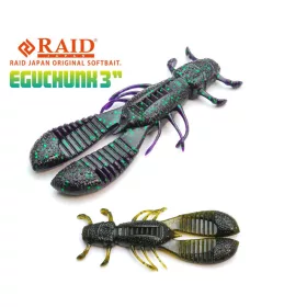   Raid Egu Chunk 7,6cm 001 Green Pumpkin Seed Imitace brouka 7ks