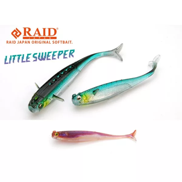 Raid Little Sweeper 6,3cm 048 Pearl Wakasagi Gumová nástraha 8ks