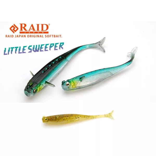 Raid Little Sweeper 6,3cm 064 Sand Fish Gumová nástraha 8ks