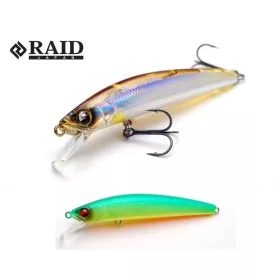 Raid Level Minnow Quik72 7,2cm 5,2gr 001 Lime Chart Wobler