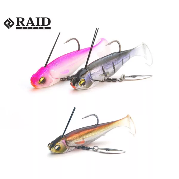 Raid Head Swimmer Libero 14gr 006 Stain Wakasagi Gumová ryba 2ks