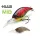 Raid Level Crank Mid 5,9cm 10,5gr 018 Smoke Gill Wobbler