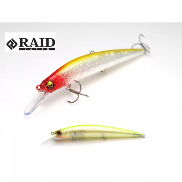 Raid Level Minnow Plus 12,5cm 14gr 011 Perlový Chart Wobler