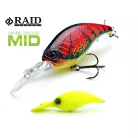 Raid Level Crank Mid 5,9cm 10,5gr 022 Lemon Power Wobler