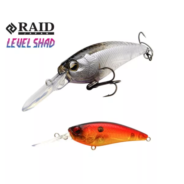 Raid Level Shad 5cm 4,3gr SU 035 Sparkling Red Wobler