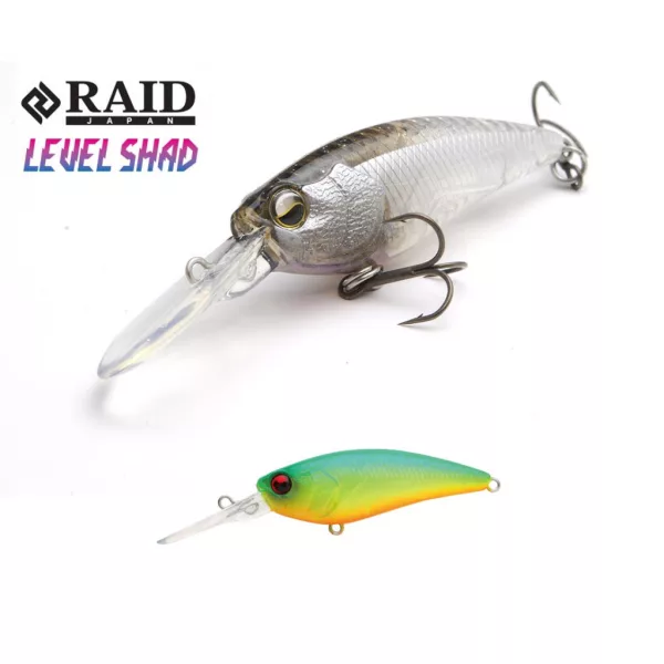 Raid Level Shad 5cm 4,3gr Su 001 Lime Chart Wobler