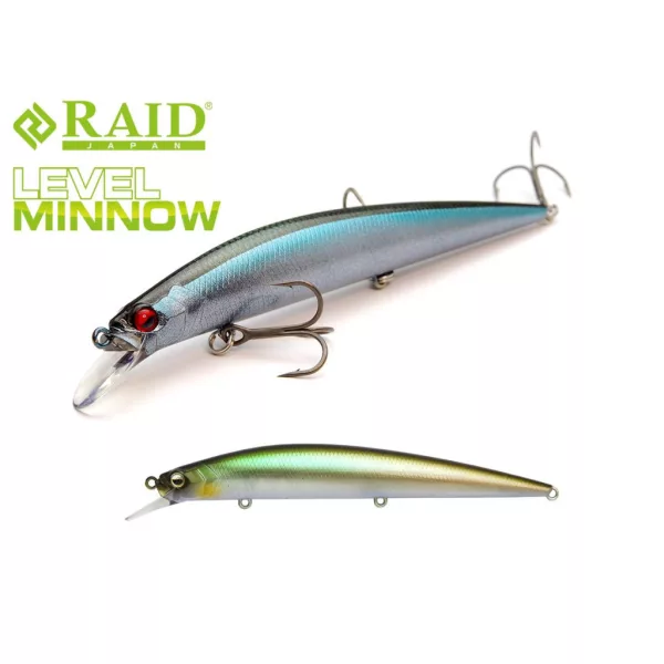 Raid Level Minnow 12,5cm 14gr 007 Kanamoroko Wobler