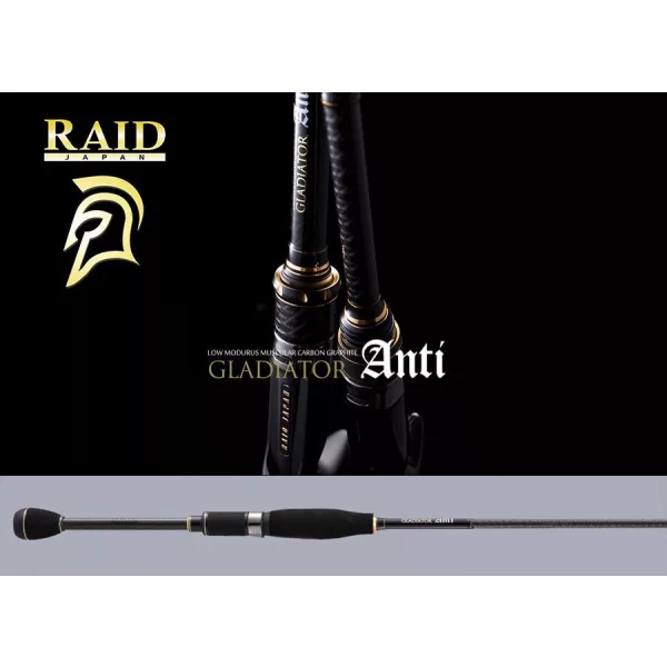 Přívlačový prut Raid Gladiator Anti GA-611MLS-ST Stride 2,10m 3,5-14gr 1 dílný