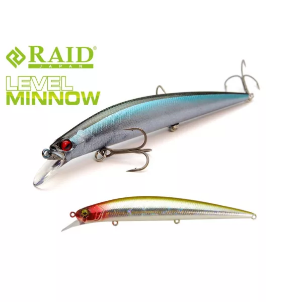Raid Level Minnow 12,5cm 14gr 011 Clown Wobler
