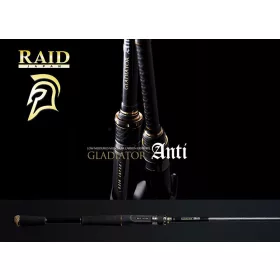   Raid Gladiator Anti Cast GA-72HC King Heavy 2,18m 10,5-42gr 2 Dílný Casting Spinningový prut