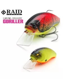   Raid Level Crank Goriller 6,6cm 17,5gr 003 Neon Back Chart Wobler