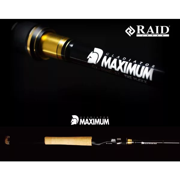 Raid Maximum Cast GX-72MHC Baltoro Heat 2,18m 35gr 2 Dílný Casting Přívlačový Prut