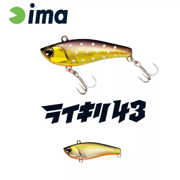 Ima Raikiri Vibration 43S 4,3cm 4gr 003 Klasický Wobbler