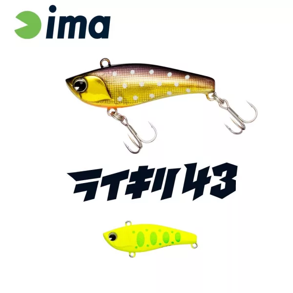 Ima Raikiri Vibration 43S 4,3cm 4gr 012 Chart Yamame Trout Wobbler