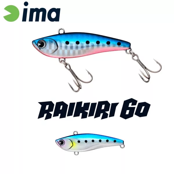 Ima Raikiri Vibration 60 6cm 11gr 012 Pokovené sardinky Wobler