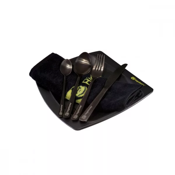 Ridgemonkey SQ DLX Large Plate Set - Jídelní sada