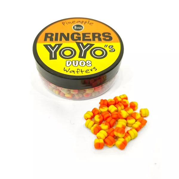 Ringers Yoyo Duos Oranžovo-žlutá 5mm Peletový Wafter 30gr