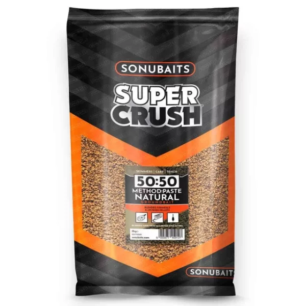Sonubaits 50:50 Method & Paste - Natural (S0770009) krmivo 2kg