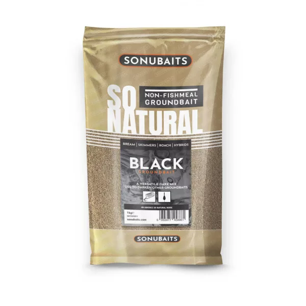Sonubaits Sonu So Natural Black 1kg Krmítková směs
