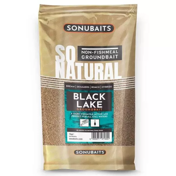 Sonubaits SONU SO NATURAL - BLACK LAKE (1KG) krmítková směs (S0780006) krmítková směs