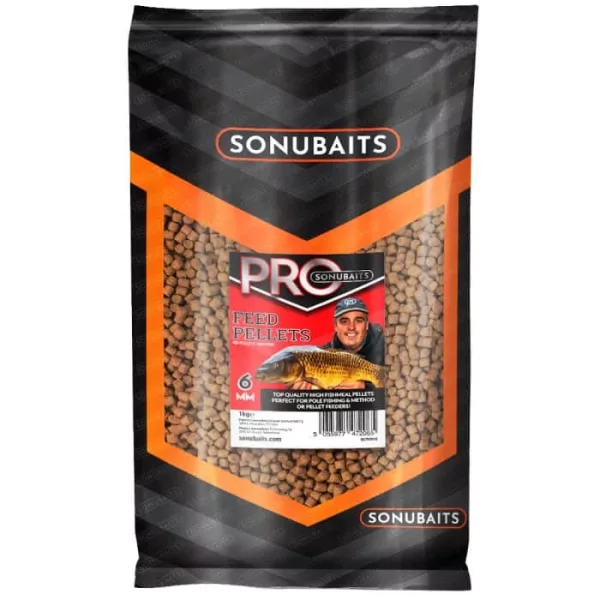 Sonubaits Pro Feed Pellets - 6mm (S0790010) krmné pelety