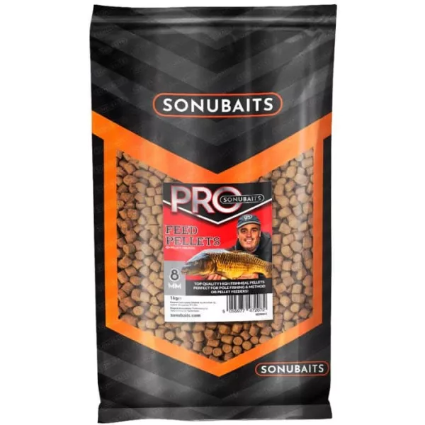Sonubaits Pro Feed Pellets - 8mm (S0790011) krmné pelety