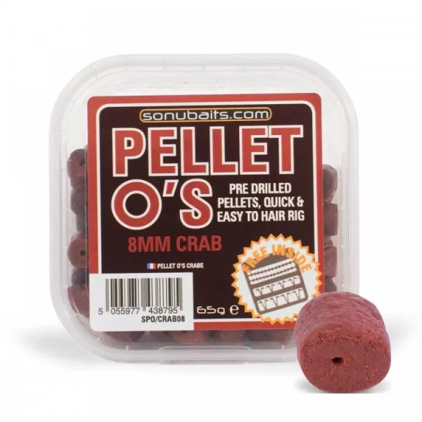 Sonubaits Pellet Os 8mm - Krab (S0810001) vrtaný háčkový pelet