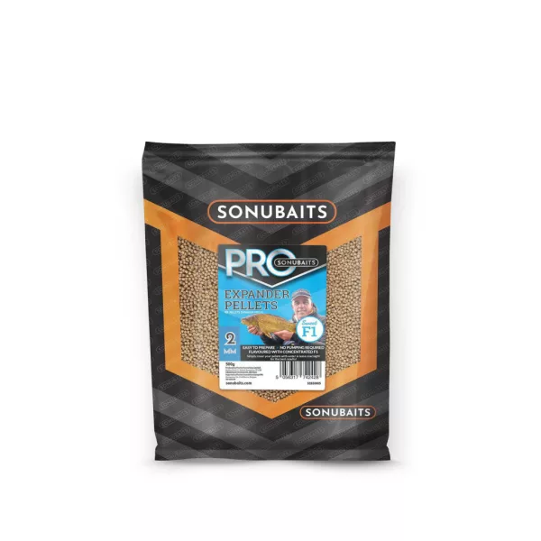 Sonubaits Pro Expander Pellets F1 2mm Krmné Pelety 500gr