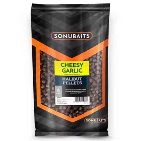   Sonubaits Cheesy Garlic Halibut Pelety - 8mm (S0920003) krmná peleta