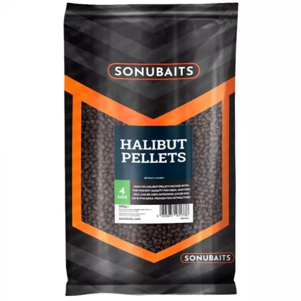 Sonubaits Halibut Pelety - 4mm (S0920011) krmná peleta