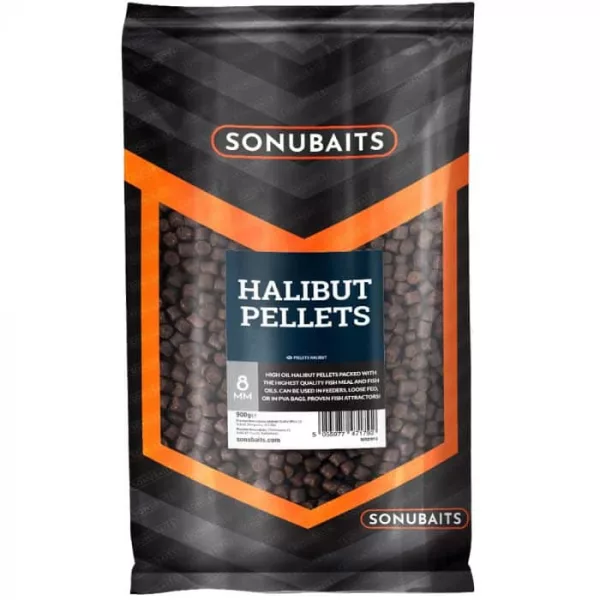 Sonubaits Halibut Pelety - 8mm (S0920013) krmná peleta