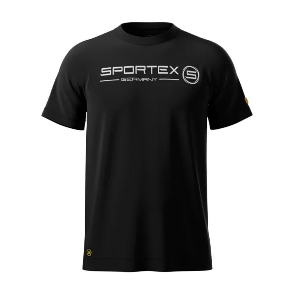 Sportex T-Shirt Black Tričko M