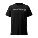 Sportex T-Shirt Black Tričko M