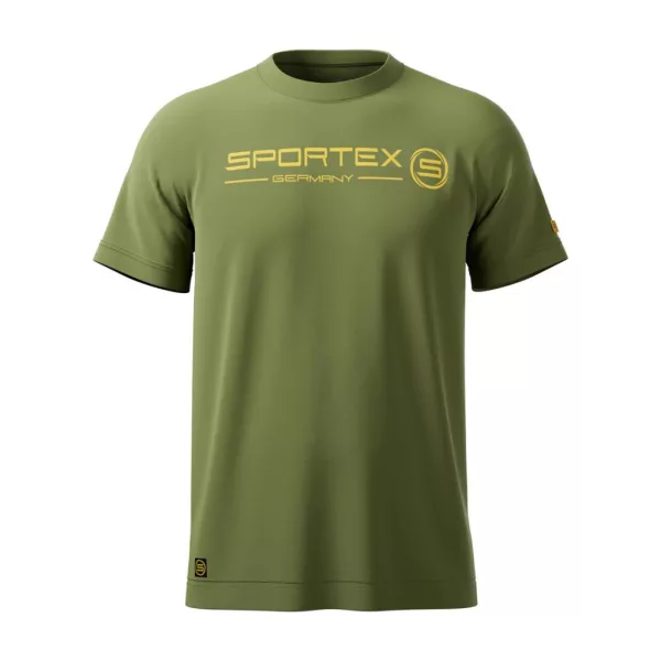 Sportex T-Shirt Olive Green Tričko L