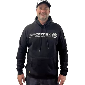 Sportex Hoodie Černá Mikina s kapucí 2XL