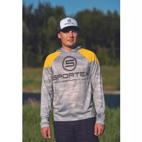 Sportex Solar UPF-50 UV Odolná Mikina s Kapucí XL